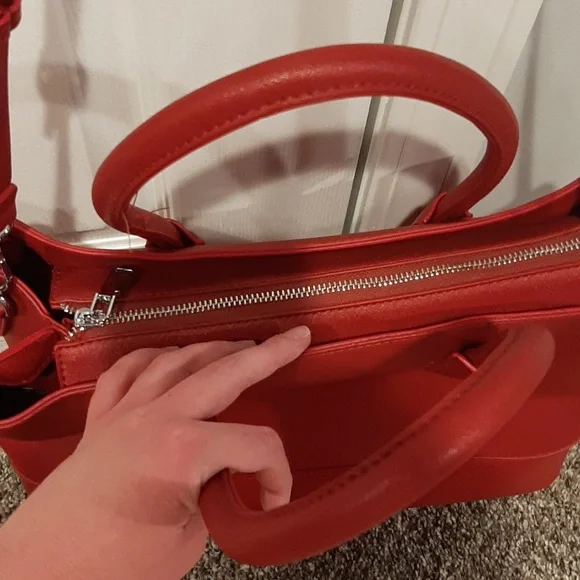 Dark Red Tote bag - Picture 7 of 8